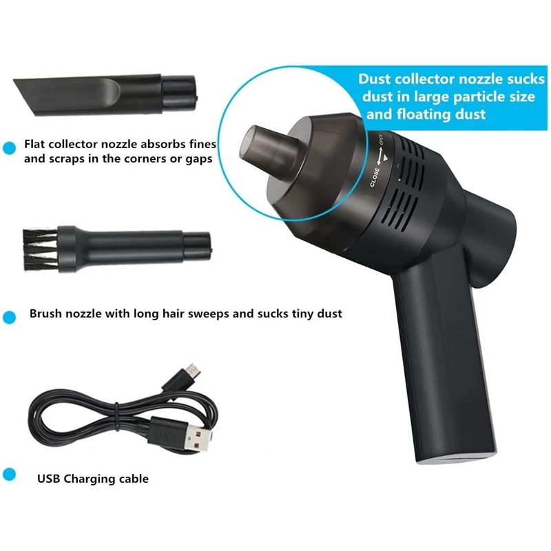 

Cordless Keyboard Cleaner USB Rechargeable Mini Computer Vacuum Cleaner Desk Vacuum Cleaner for Cleaning Dust,Hair