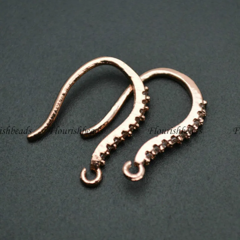 Новый дизайн выложены антикоррозийными бусинами CZ 12x18 мм металлическая