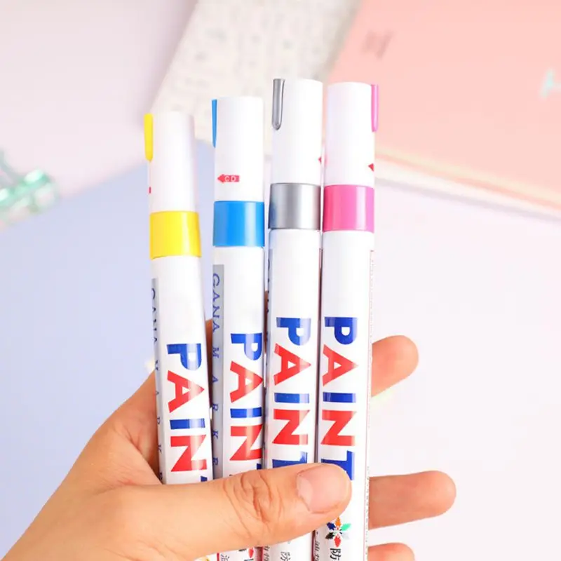 

Non Toxic Tile Marker Repair Wall Pen White Grout Marker Odorless for Tiles Floor and Tyre Suitable Car Painting Mark Pen #
