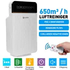 AUGIENB очиститель воздуха HEPA фильтр отрицательные ионы очиститель воздуха удаление формальдегида PM2.5 дыма пыли автоматические мониторы дистанционного управления