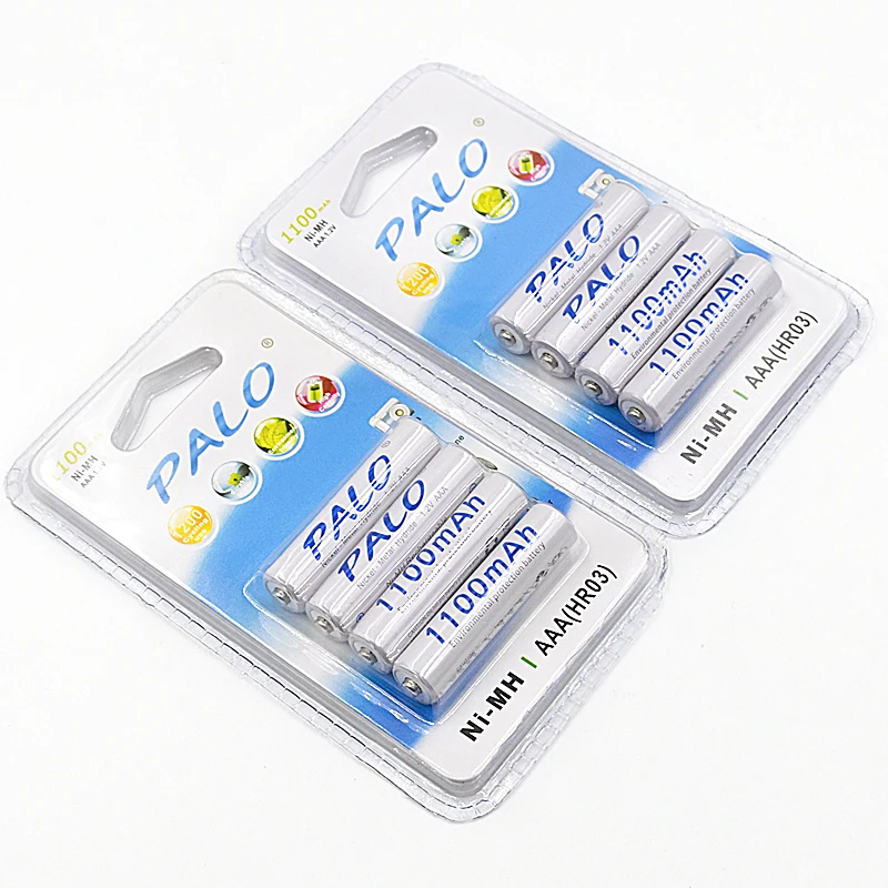 8 шт AAA 1100mAh 1,2 V перезаряжаемая батарея для Светодиодный светильник для размещения игрушек батарея для камеры MP3 mp4 микрофон