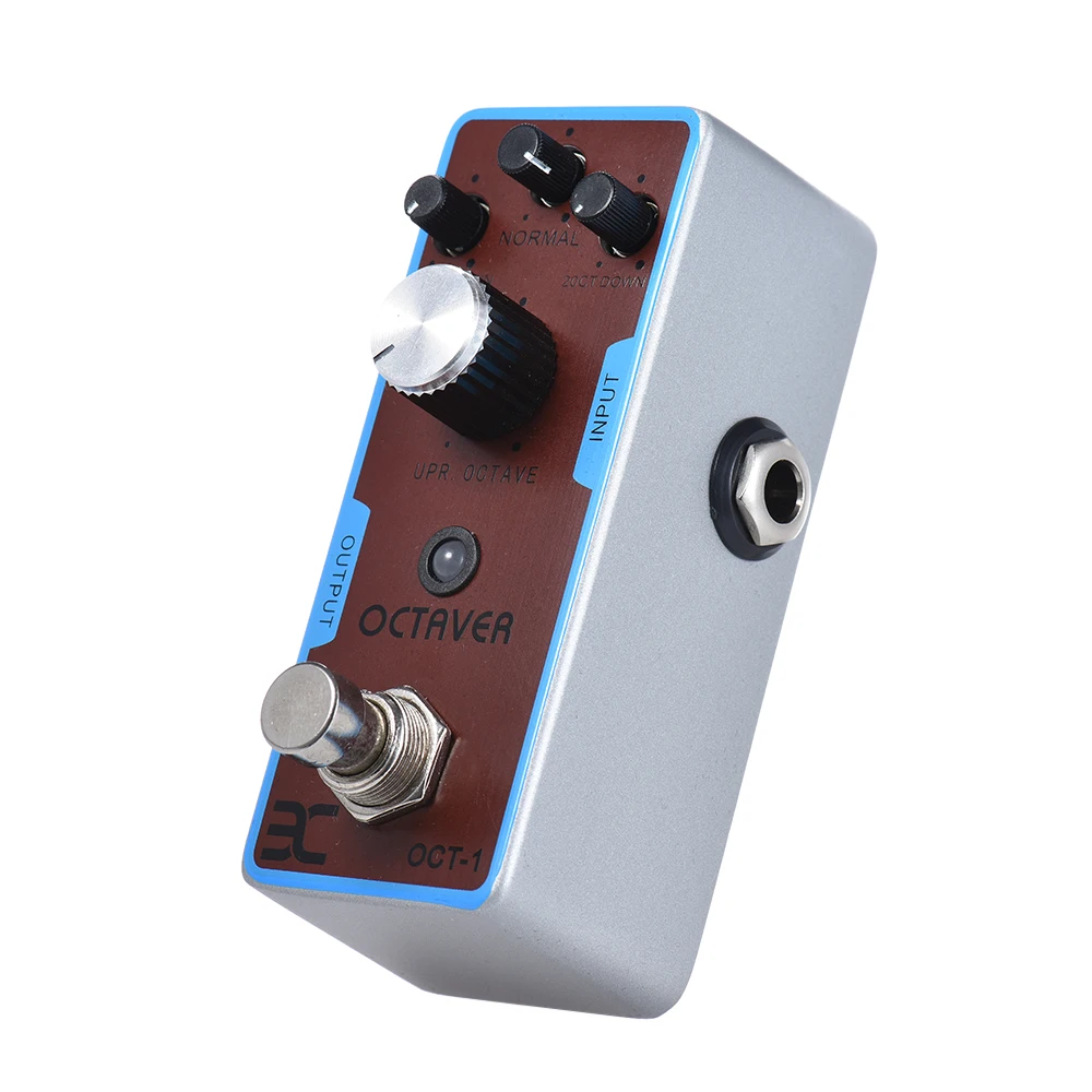 ENO EX OCT 1 OCTAVE Mini Octave гитарная педаль с эффектами True Bypass цельнометаллические детали