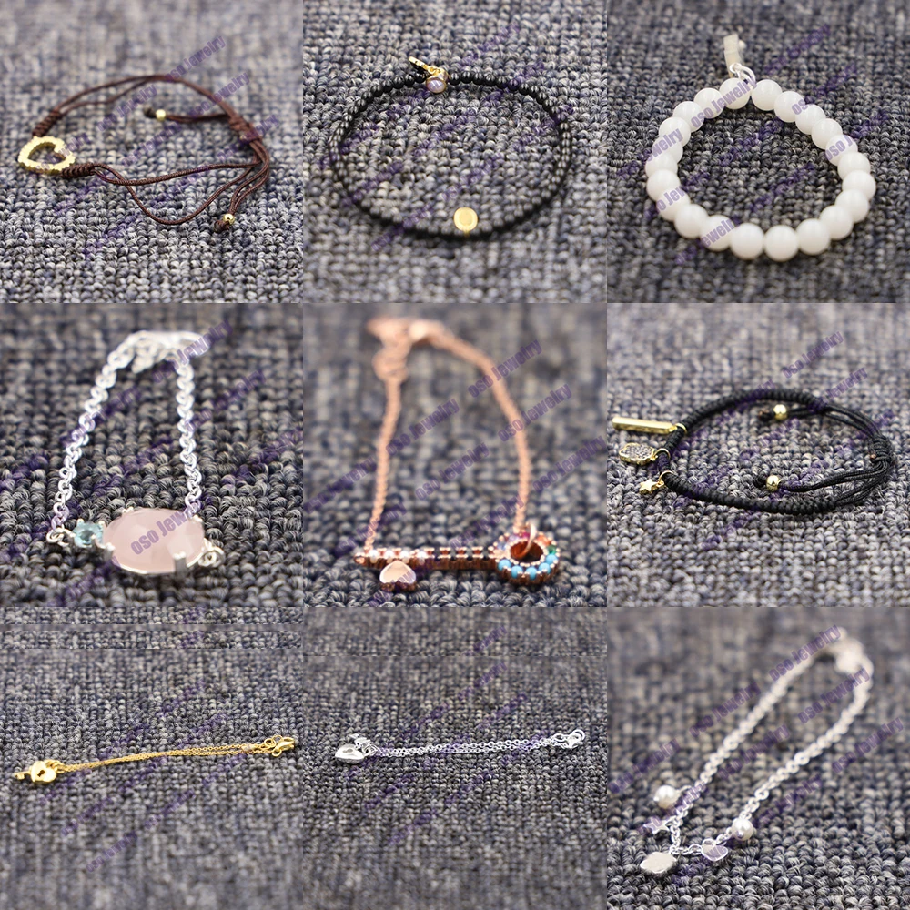 

Genuine Silver Jewelry pulseras ajustables mujer brand weave bracelet fine jewelry pulseras mujer moda 2021