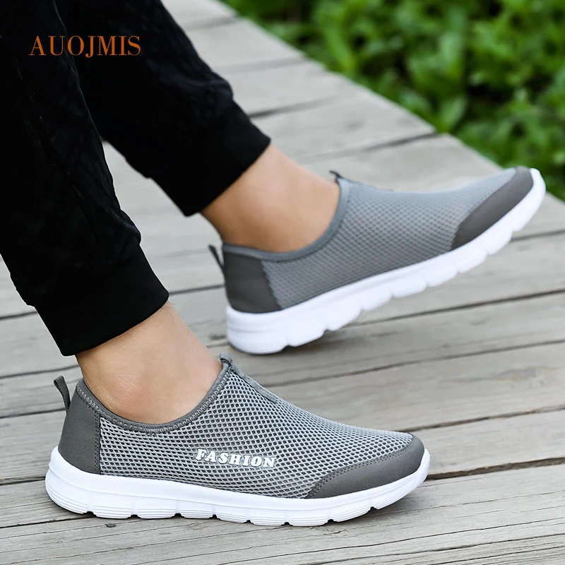 Auojmis2019 мужские туфли большого размера очень светильник дышащие всесезонные