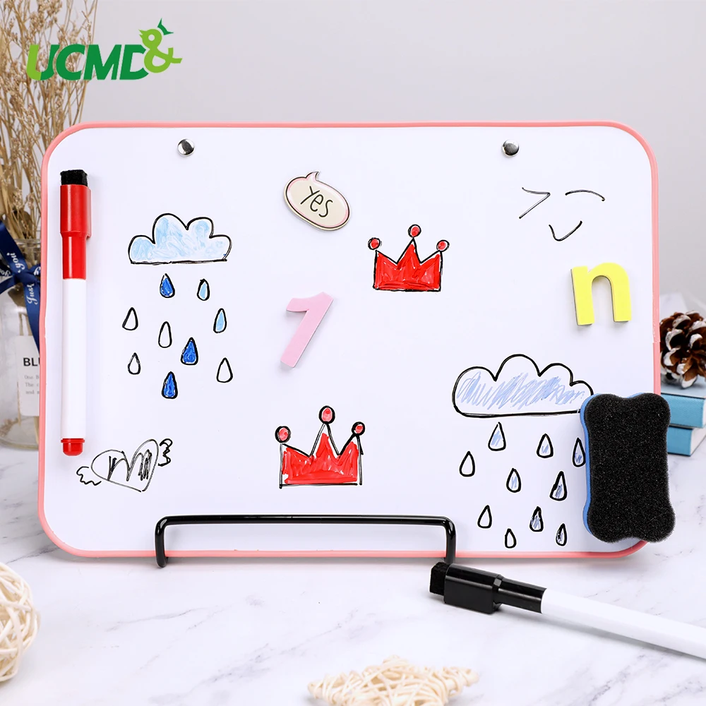 Магнитная детская доска для рисования письма граффити обучающая белая игрушка