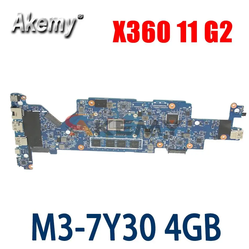 

Материнская плата 932687-601 932687-001 HP X360 11 G2 M3 7Y30 4 Гб 6050A2908801-MB-A02 Материнская плата ноутбука 100% рабочий 100%