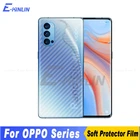Защитная пленка для задней панели из углеродного волокна для OPPO Reno7 Reno6 Reno5 Reno4 Reno3 Reno2 Reno 4 Z F Lite 3 SE Pro Plus