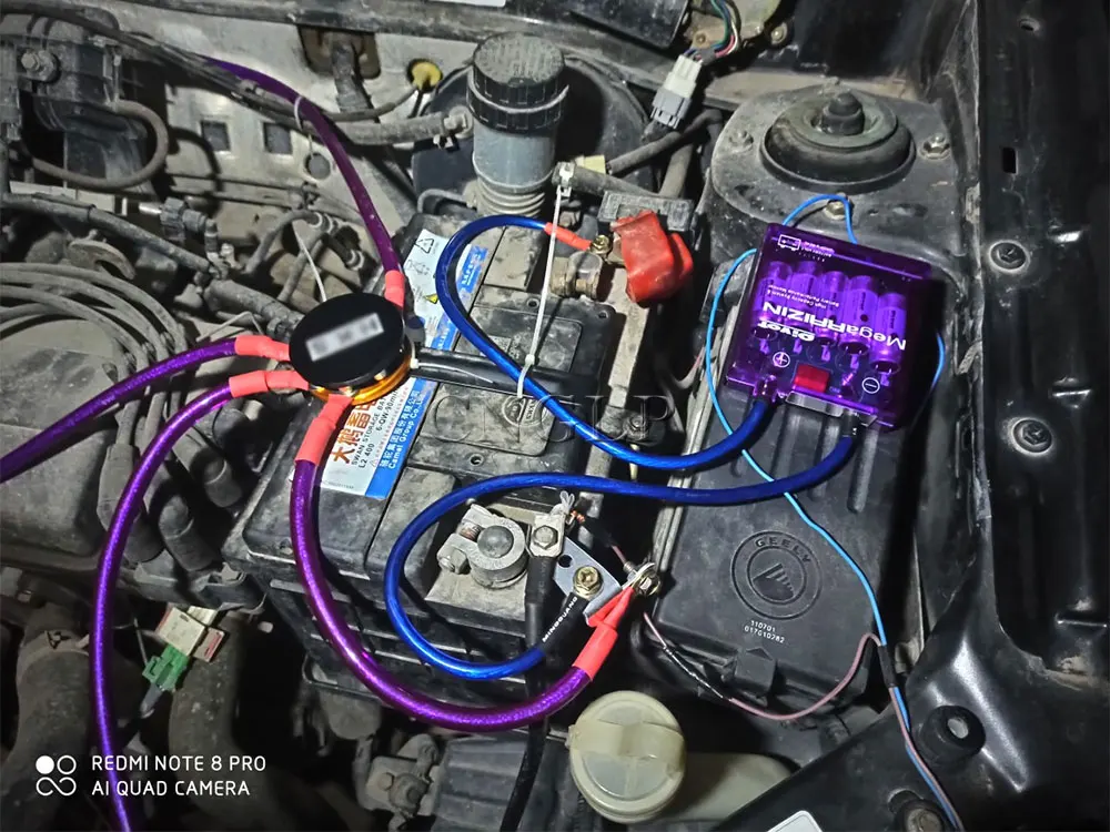 Новый Поворотный Универсальный Автомобильный стабилизатор напряжения MEGA RAIZIN