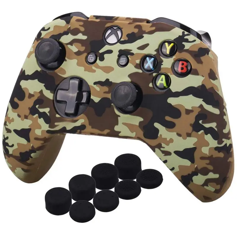 Горячее предложение 3c водная печать Камуфляжный Силиконовый чехол для Microsoft Xbox One