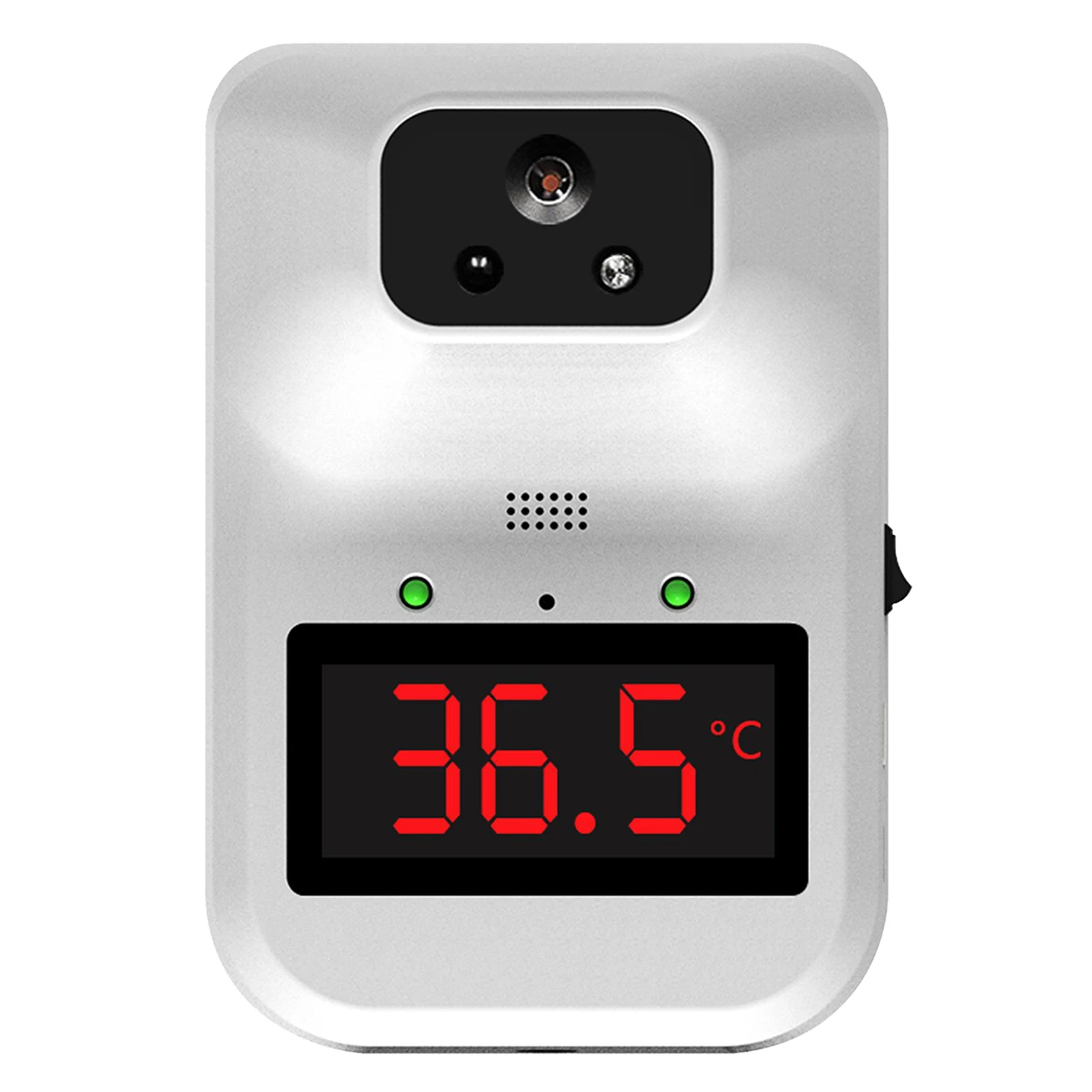 

Accurate Wall Mounted Fever Detection Restaurant Infrared Thermometer Instant Reading with Light and Alarm