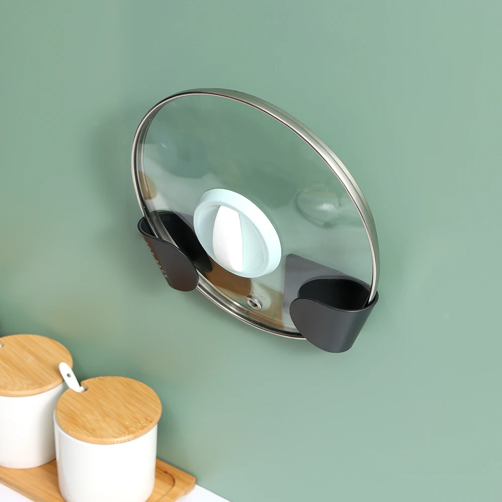 Подставка для крышки кастрюли кухонная хранения пластиковый подвесной упор