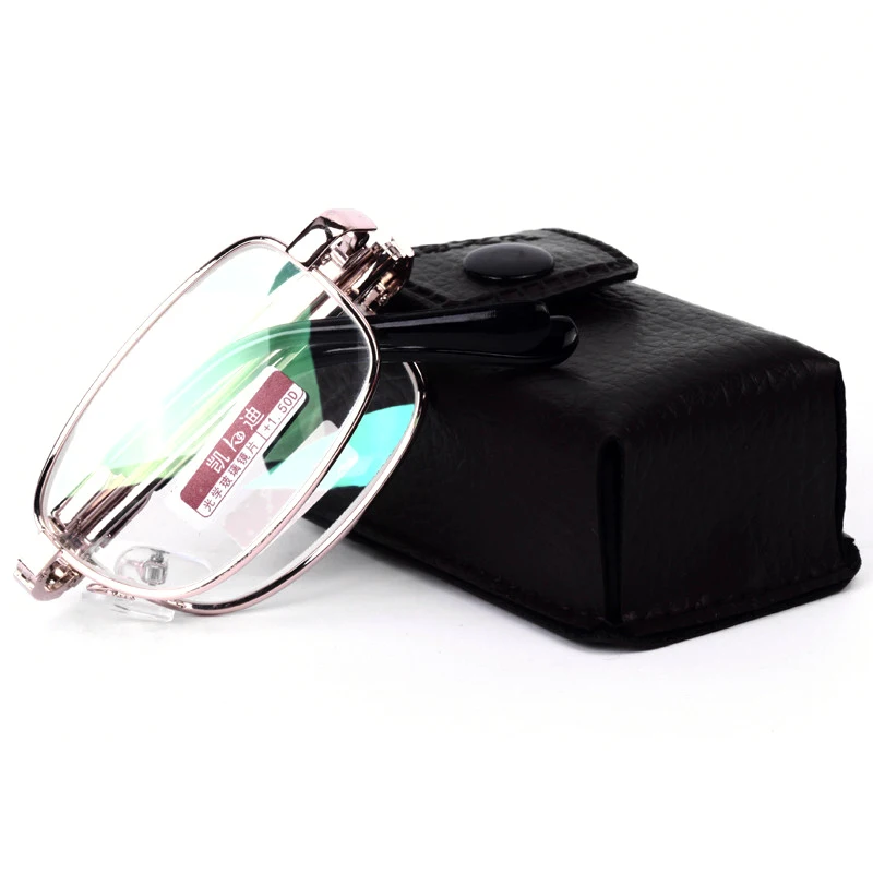 Cubojue складное стекло для чтения es мужчин и женщин Кристалл чтение диоптрий