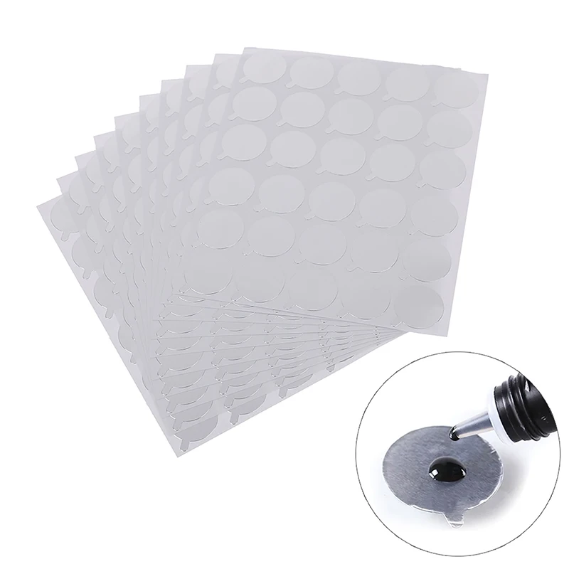 

300pcs Disposable Grafted Eyelash Extension Glue Holder Pallet Gasket Sticker Makeup Tools Beauty Cosmetic Tool