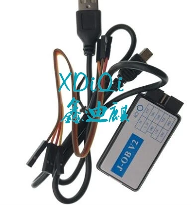 1 шт. J OB V2 JLINK LINK V8 V9 V9.3 STLINK совместим с Виртуальным последовательным