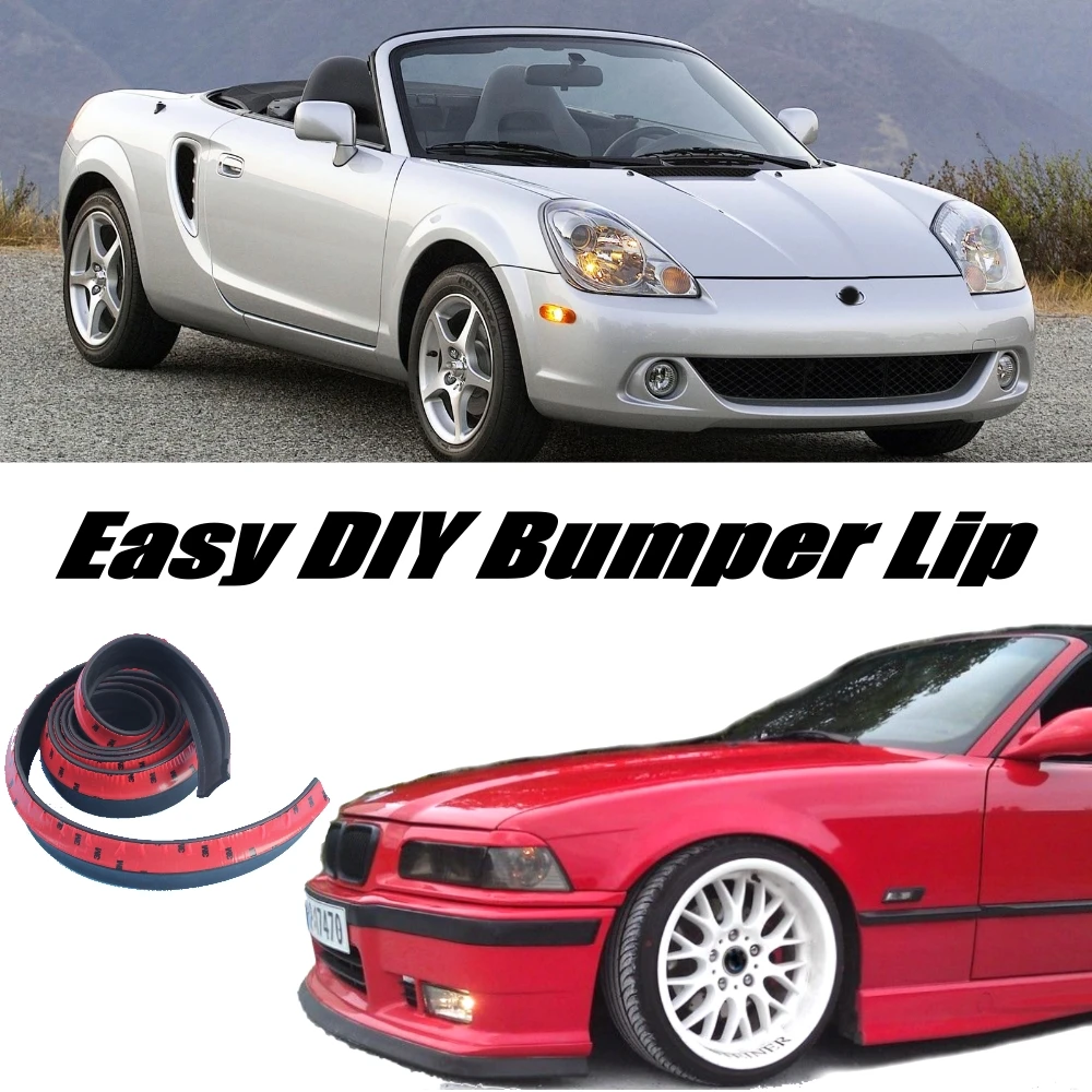NOVOVISU для TOYOTA MR2 1984 ~ 2007 передний бампер губа/спойлер тюнинга автомобиля/комплект