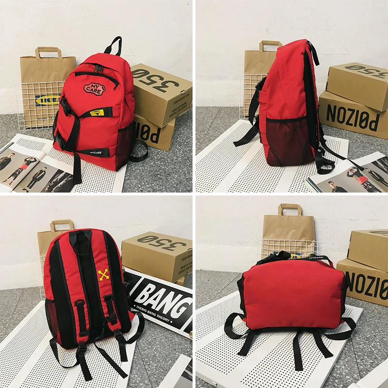 

Casual Nylon Backpack Women 2021 Brand Women's Backpack Notebook Nylon Crossbody Bags for Women Bagpack Bolsa Feminina
