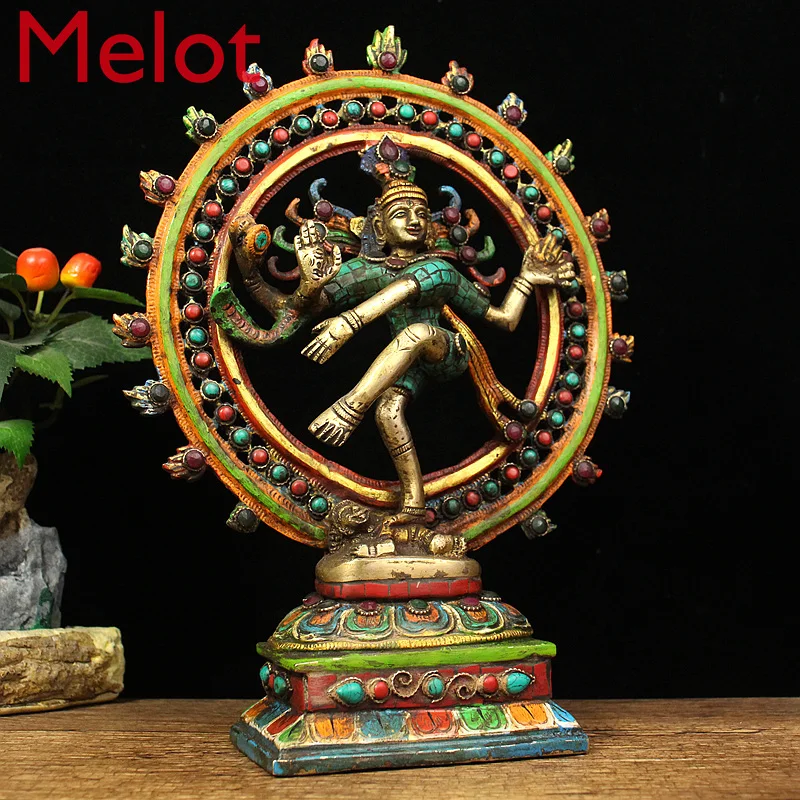 Натуральная медь искусственное украшение Непал ручная работа танцевальная