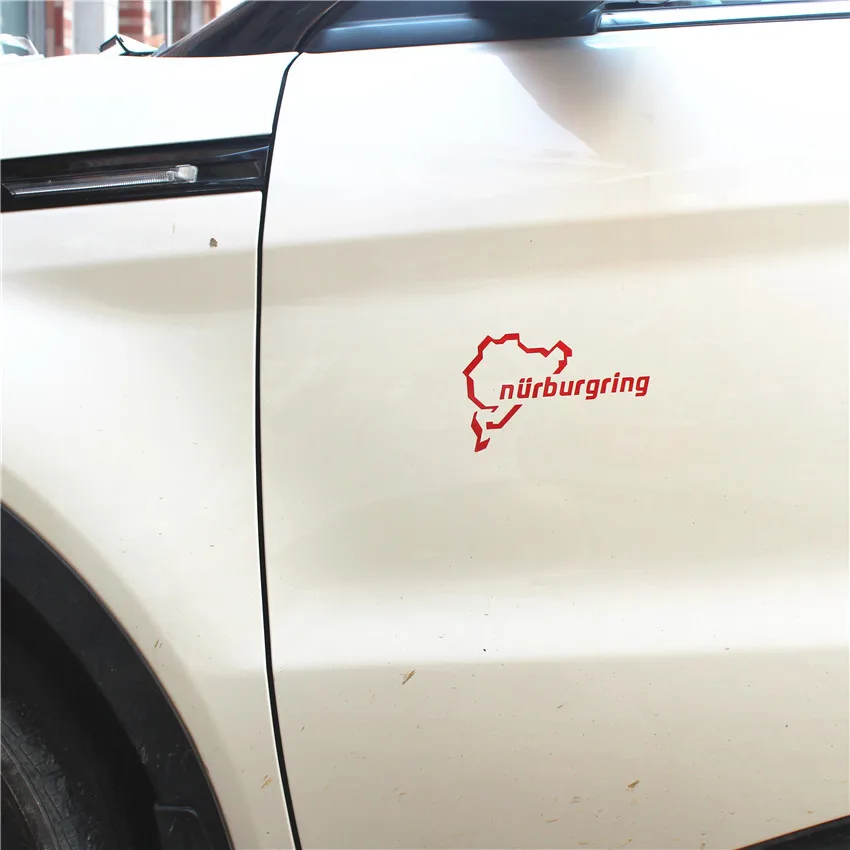 Новые интересные виниловые наклейки Nurburgring для грузовиков окон бамперов