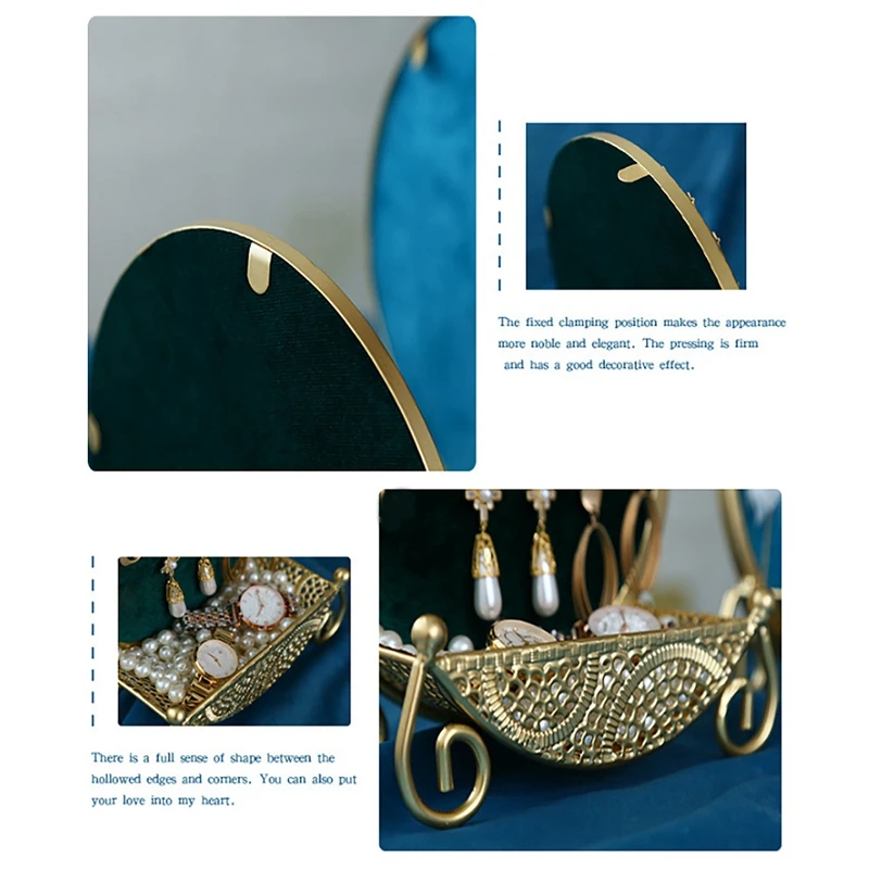 

Necklace Earrings Showcase Stand Ear Stud Case Organizer Jewelry Display Rack Holder Display Rack Organizer