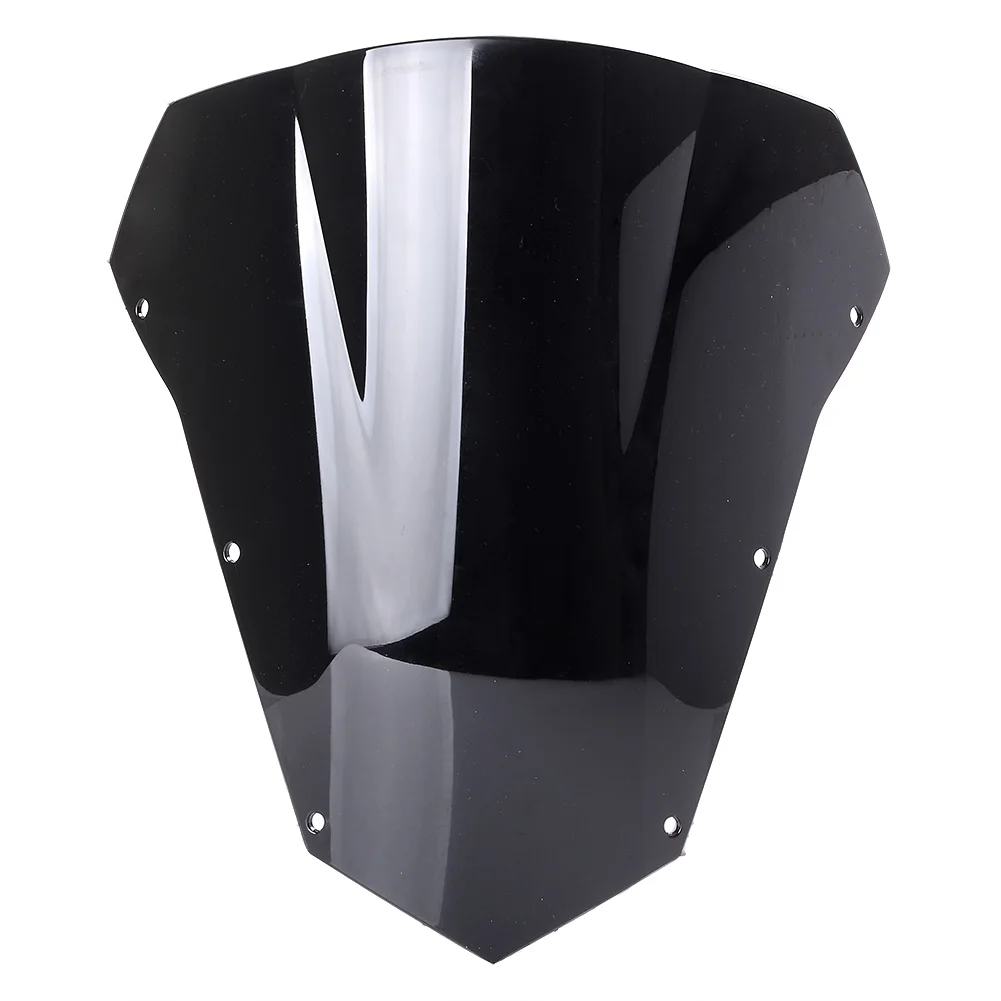 Лобовое стекло мотоциклетное черное для Yamaha FZ6R 2003 2004 2005 2006 2007 2008 из АБС-пластика