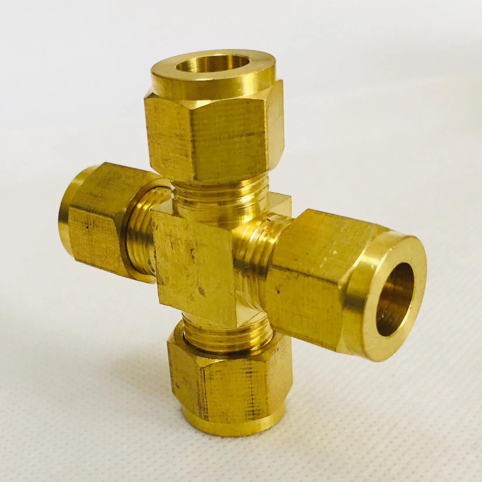 

3/8 "(9.52) mm high pressure atomization cooling dust removal humidification cooling disinfection system brass ferrule connector