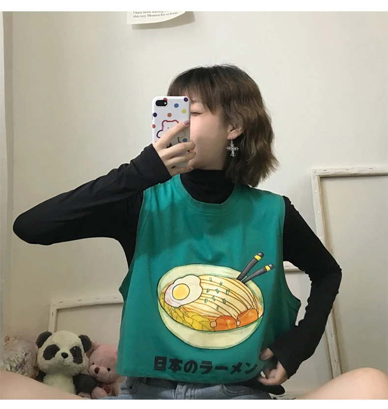 

2020 New Women's Fashion Solid Color Knit Vest Loose Casual Sleeveless Outwear