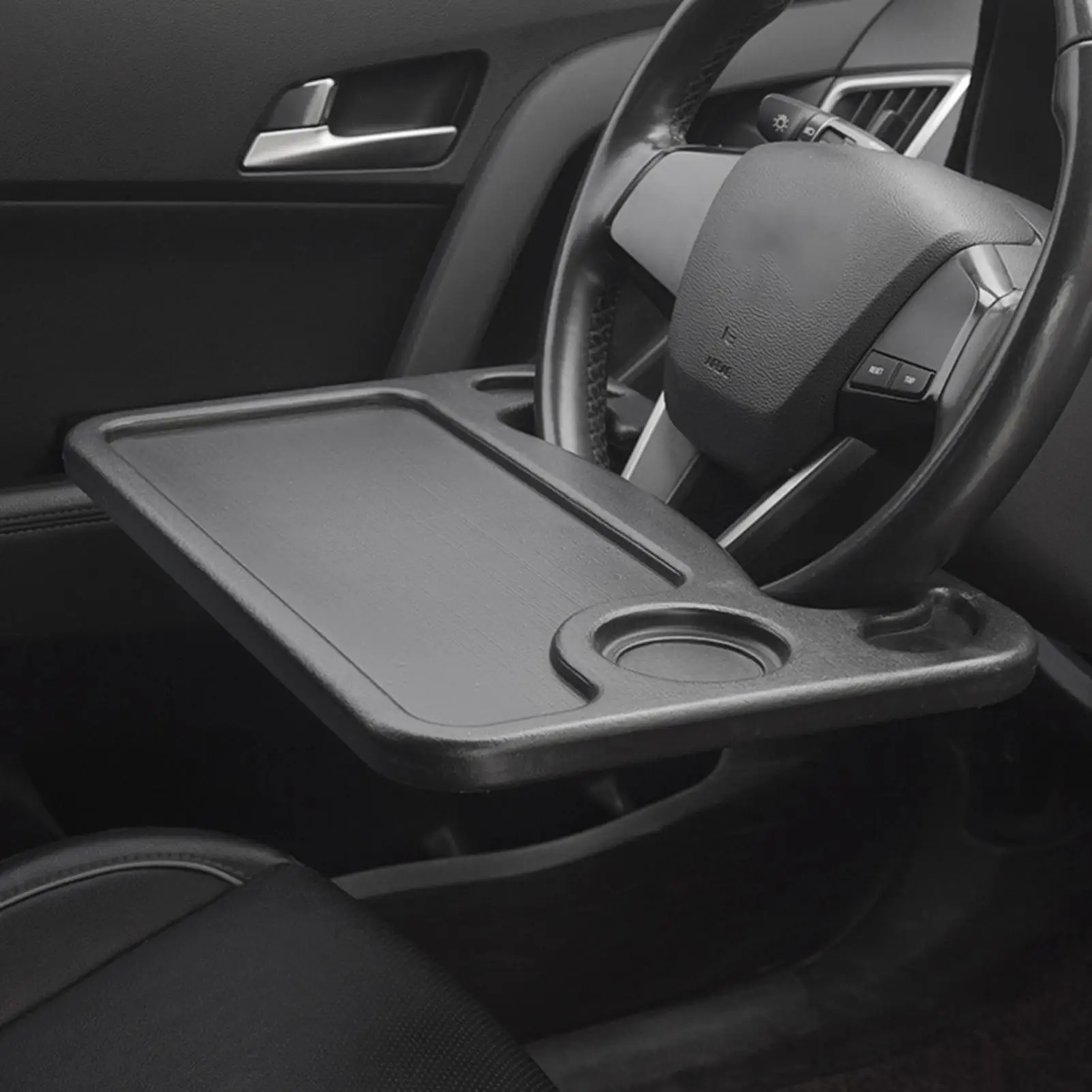 

Multifunctional Car Steering Wheel Tray Seat Organizer for Office Dining Reading