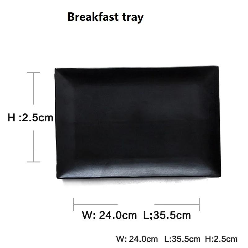 Европейский стиль Западная пищевая тарелка для завтрака закусок Бытовая