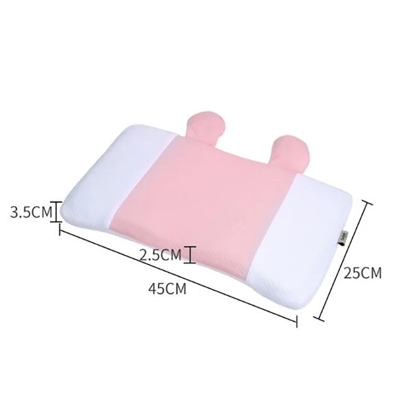 

Детская подушка, подушка для коррекции формы головы, подушка для поддержки сна для младенцев, подушка для головы для детей, два размера, YJK001