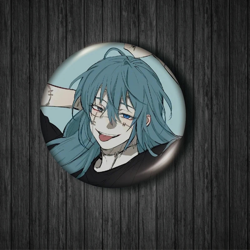 Anime Jujutsu Kaisen Anime  Brooch Pin Manga Collection Badge For Backpack Clothes