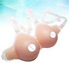 Силиконовая форма груди для мужчин, искусственная грудь, усилитель груди, перекрестная форма, цвет кожи, Искусственная грудь, костюм (чашки в, размер