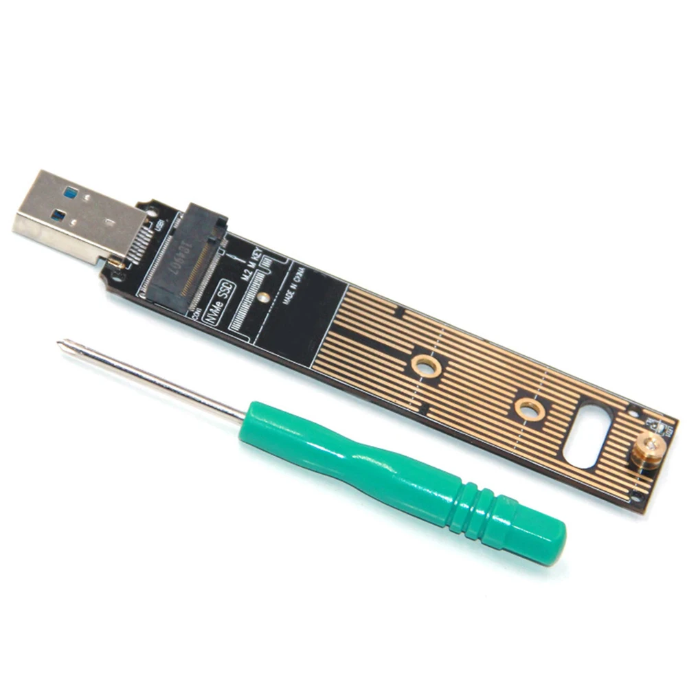 

NVMe M.2 Adapter LM908 USB 3.1 Type-C NVME Ssd To USB 3.1 Type-A Adapter Card Support PCI-E M.2 State Drives