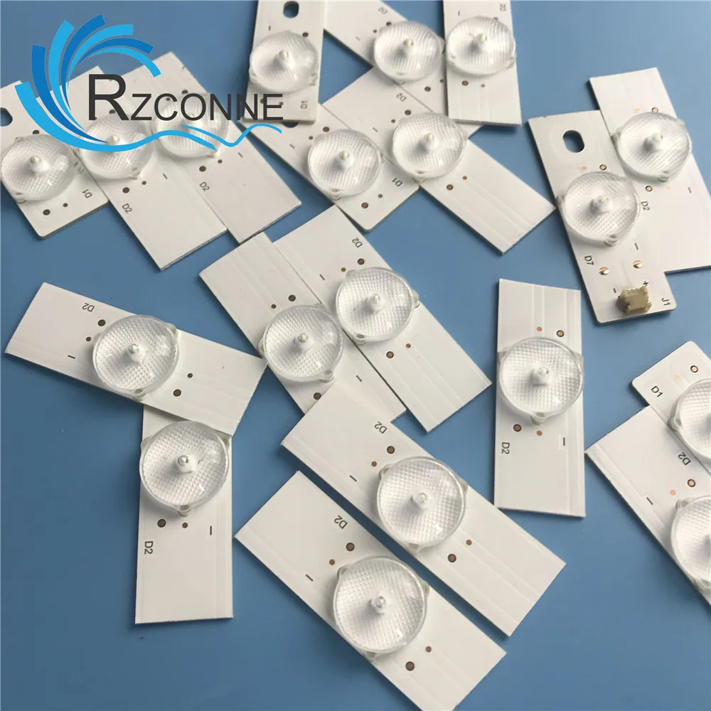 Универсальные светодиодные ленты 100 шт. 3 в лампочки диоды 32-65 дюймов оптические