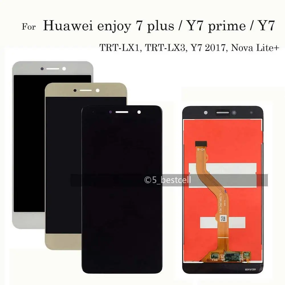 Huawei enjoy 7 plus Y7 2017 TRT LX1 LCD дисплей сенсорный экран дигитайзер|Экраны для мобильных