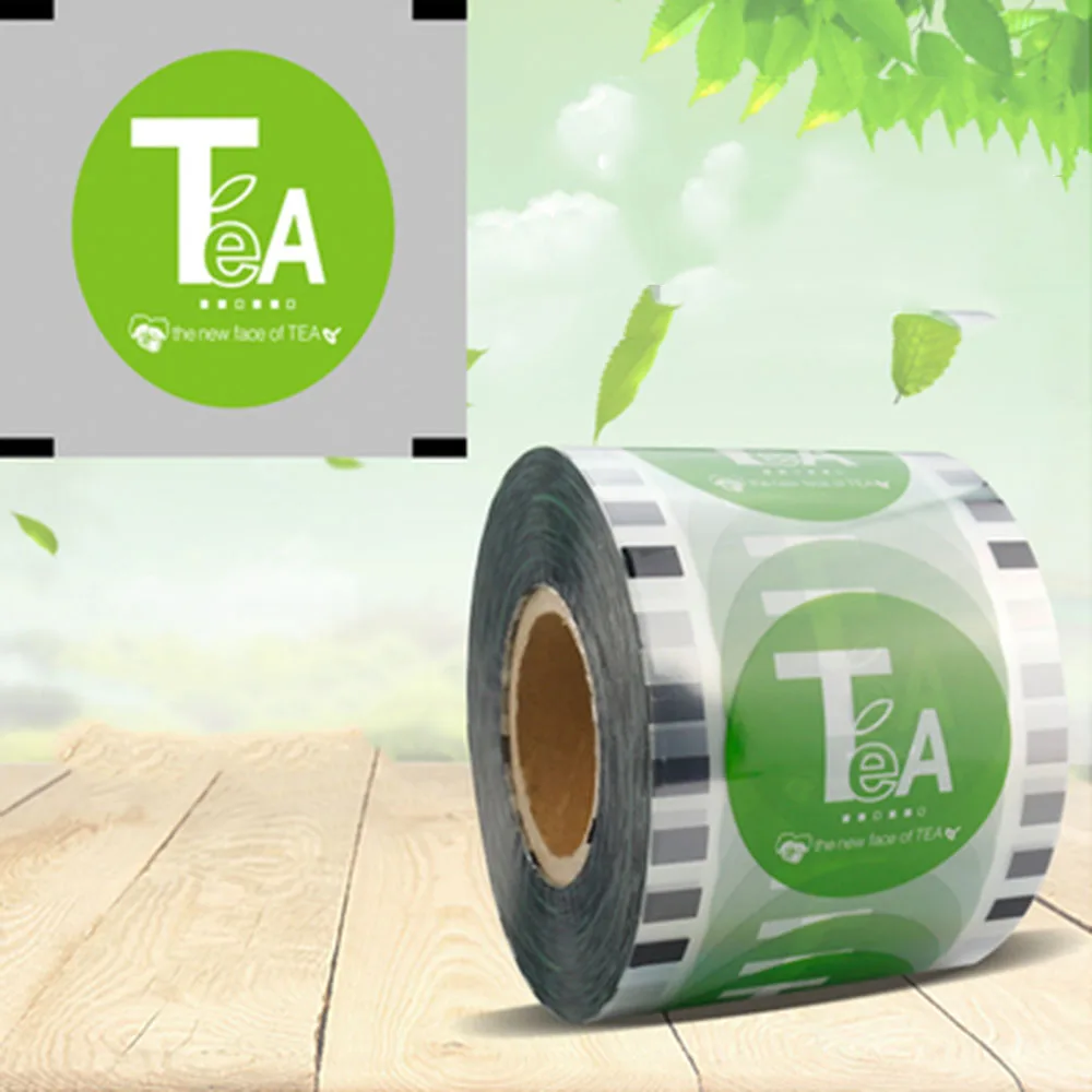

Milk Sealing Film Cup Sealer Film Bubble Boba Tea Sealing Film Printing Healthy Material For Plastic Cups 3000 Cups/Roll