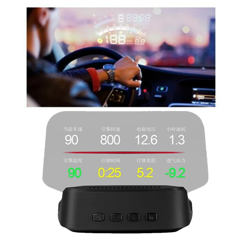 

Car General OBD HD GPS Navigation HUD Head-Up Display OBD Computer for Data Google Map
