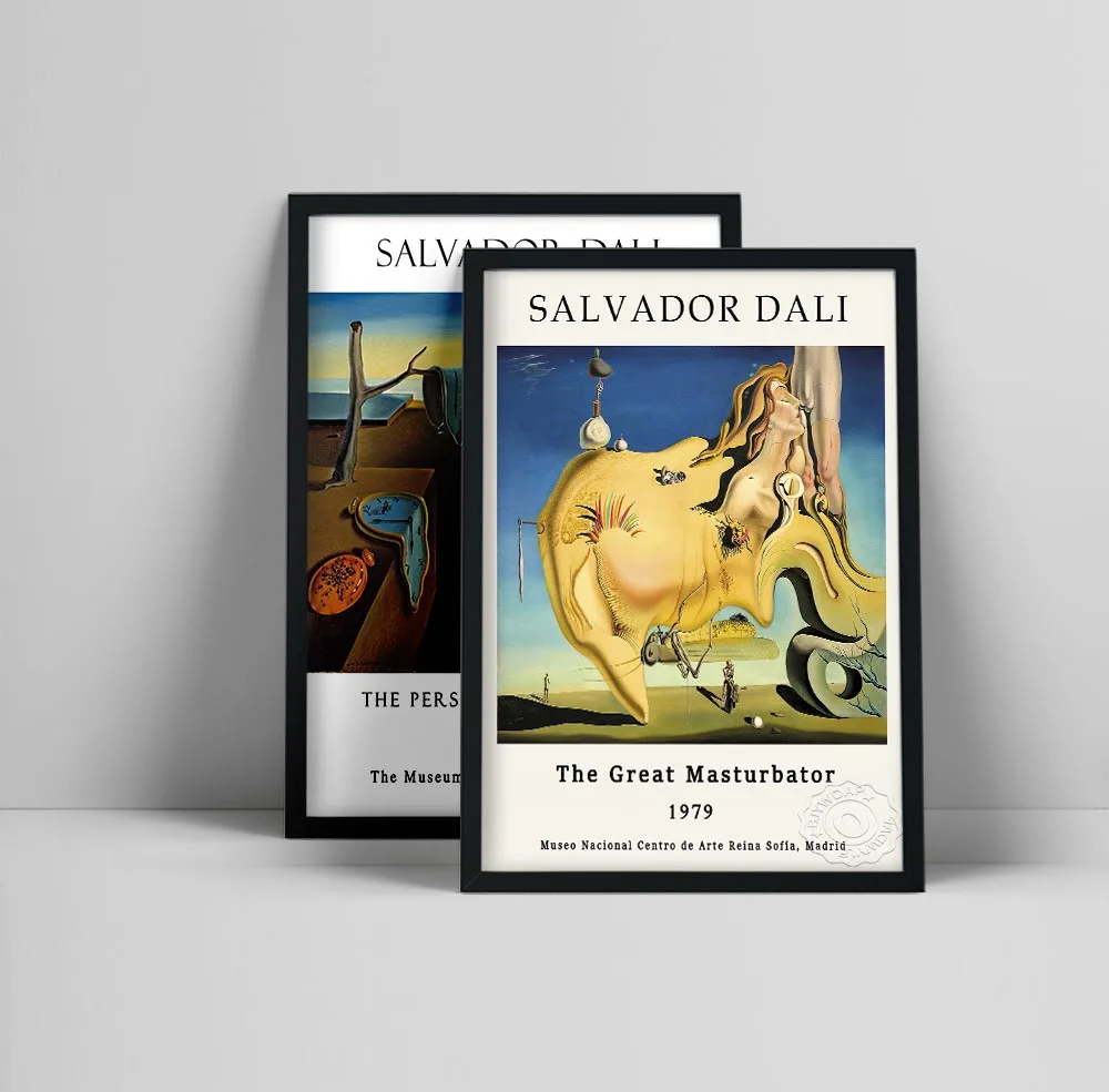 

Salvador Dali Surrealism Wall Art Picture Canvas Painting Retro Quadro Posters and Print for Living Room Home Decoration Cuadros