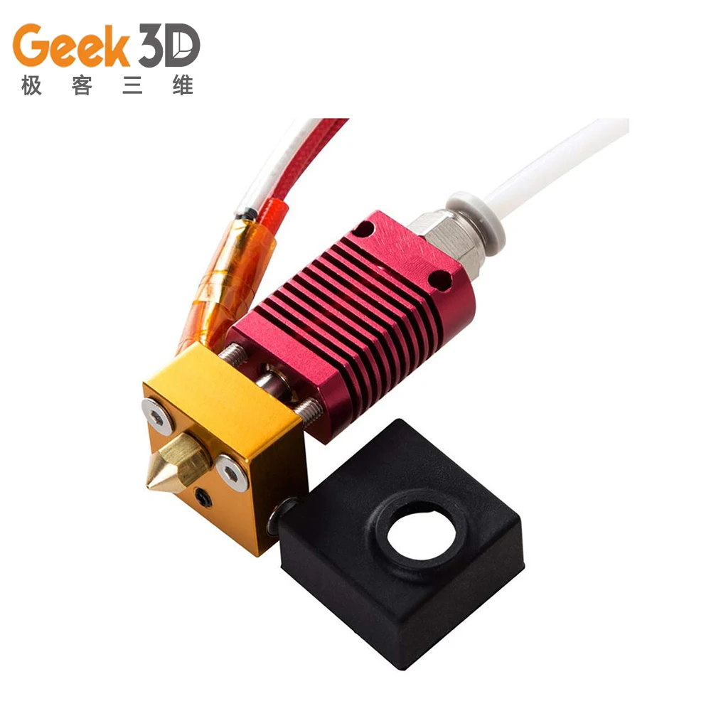 Ender 3/CR 10/CR 10S металлический J печатающей головки комплект Алюминий тепла блок для 3D