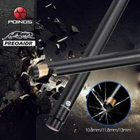 preoaidr 3142 poinos billiard carbon fiber just shaft pool cue stick 10 8mm11 8mm13mm tip uni loc bullet joint single shaft