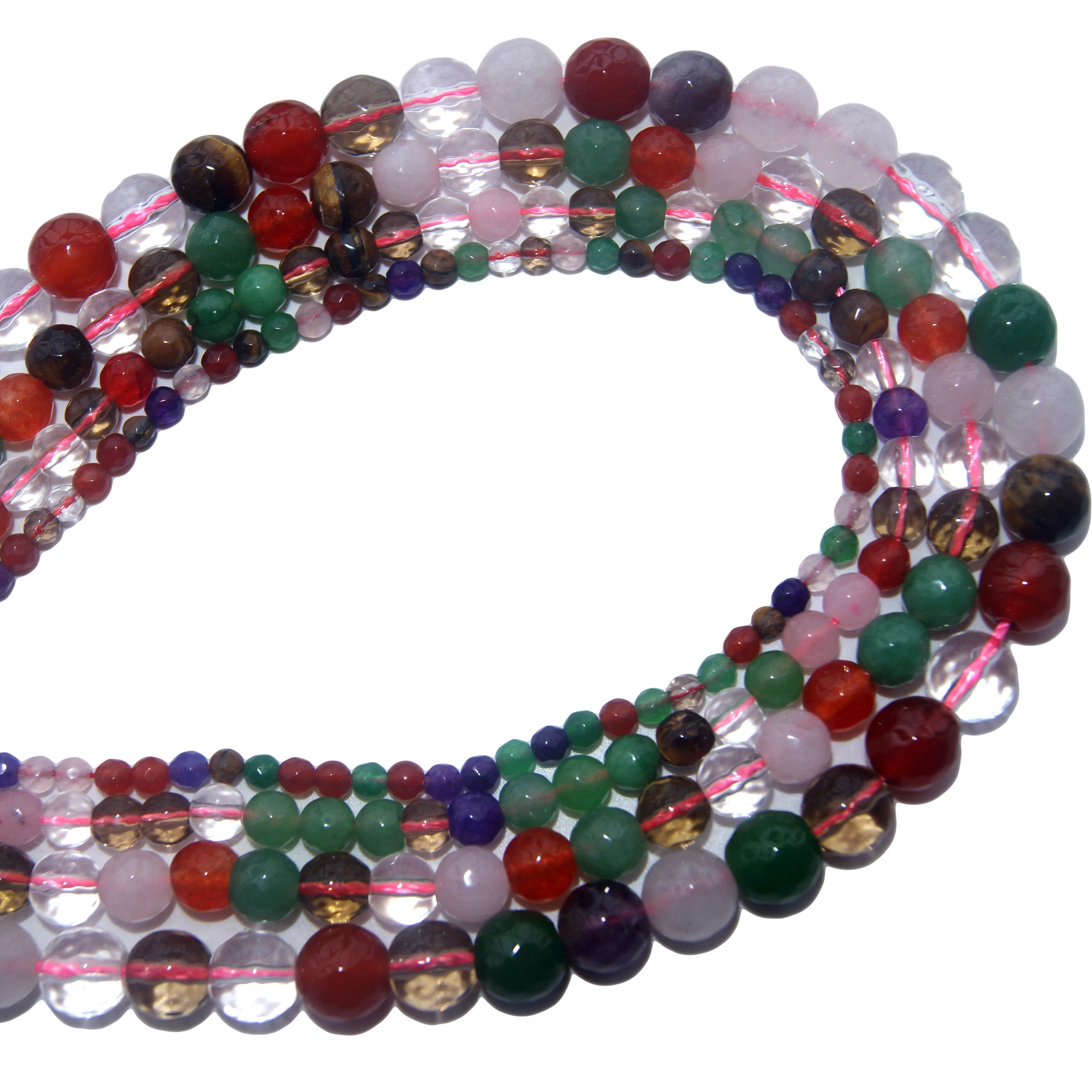 Женский розовый кварц лазурит Агаты бусины россыпью 4 6 8 10 мм выберите размер