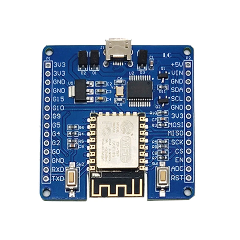 Микропитон Программирование ESP8266 макетная плата USB вход CH340 серийный чип