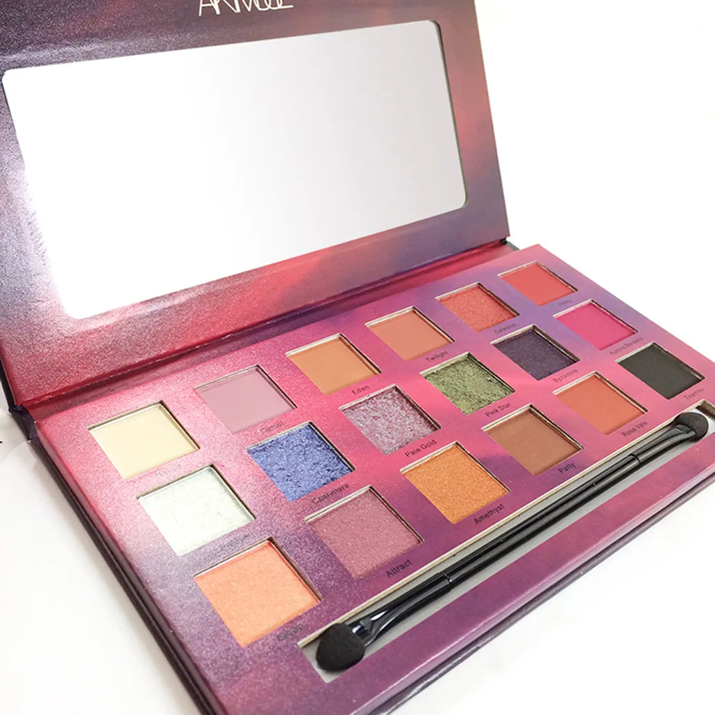 

18 цветов Перламутровые тени для век матовые мягкие тени для век Палитра