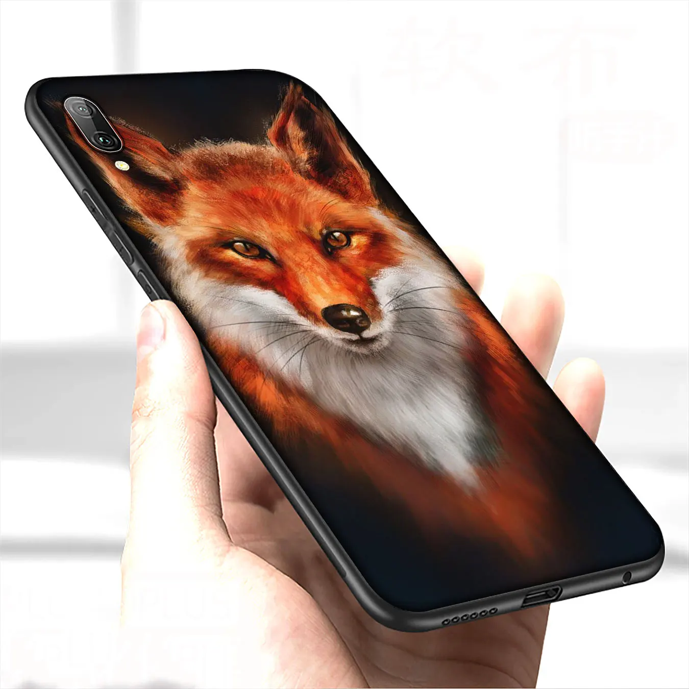 IYICAO аниме лиса смешной foxs милый мягкий силиконовый чехол для телефона Huawei P30 P20 Pro