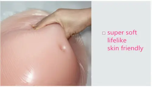 Имитация живота для беременных 6-7 месяцев живот 2 кг силиконовый реквизит косплея