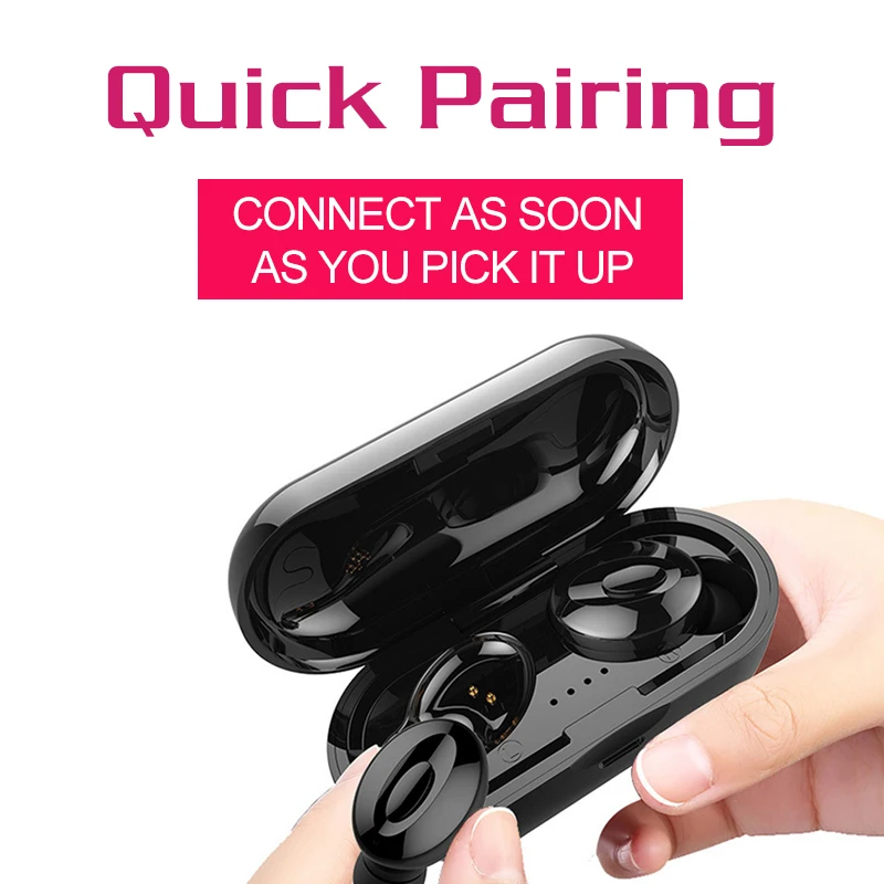 TWS-стереонаушники с поддержкой Bluetooth 5 0 и двойной гарнитурой | Электроника