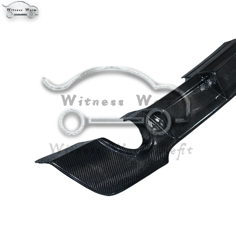 Автомобильный задний бампер из углеродного волокна диффузор спойлер для BMW 3