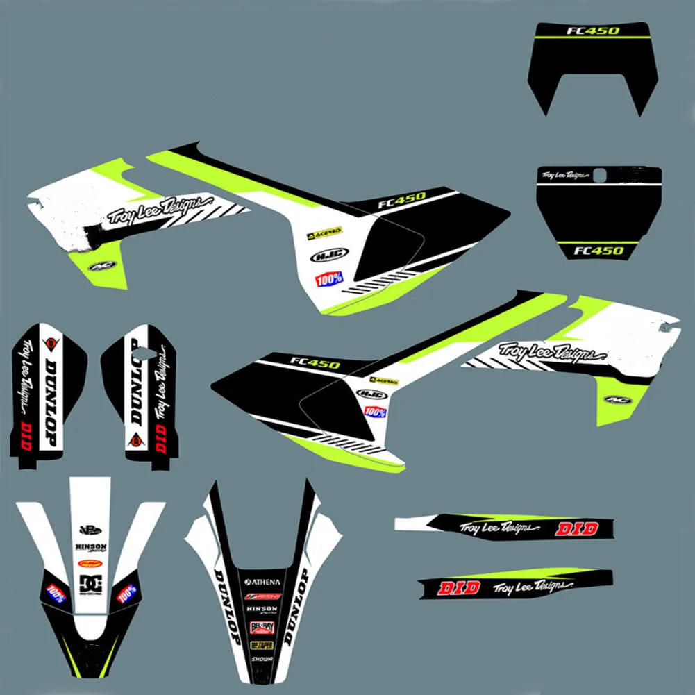 Наклейки для Husqvarna 701 Enduro 2020-2015 наклейки графические наборы SM Supermoto 2015 2016 2017 2018 2019