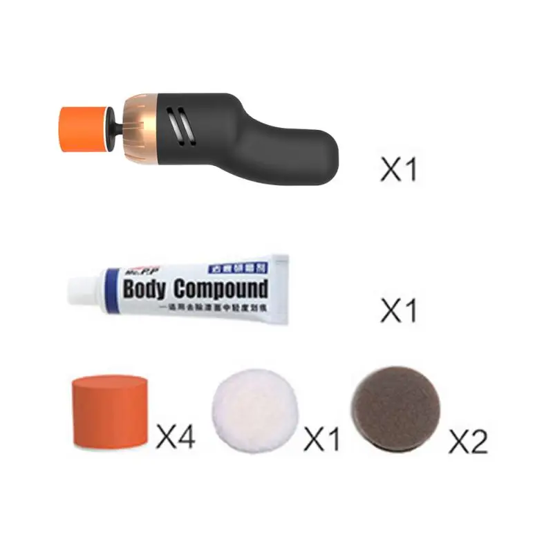 Car Wash Paint Care Mini-auto Polisher Scratch Remover Polishing Repair Metal Oxidation Auto Machine Innovation | Автомобили и