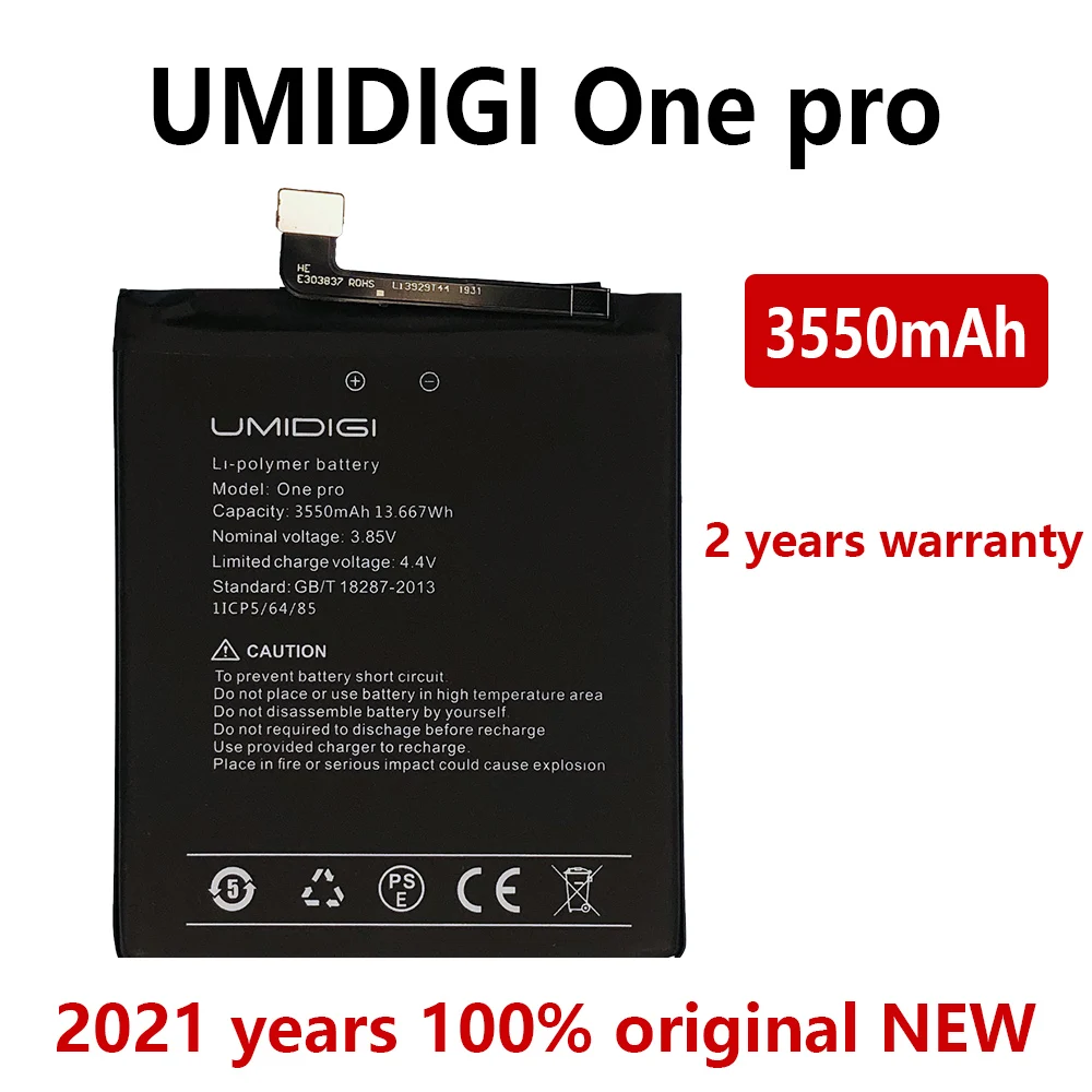 

Новый 100% оригинальный аккумулятор 3250 мА ч для телефона UMI UMIDIGI ONE PRO мобильный телефон, аккумулятор с номером отслеживания