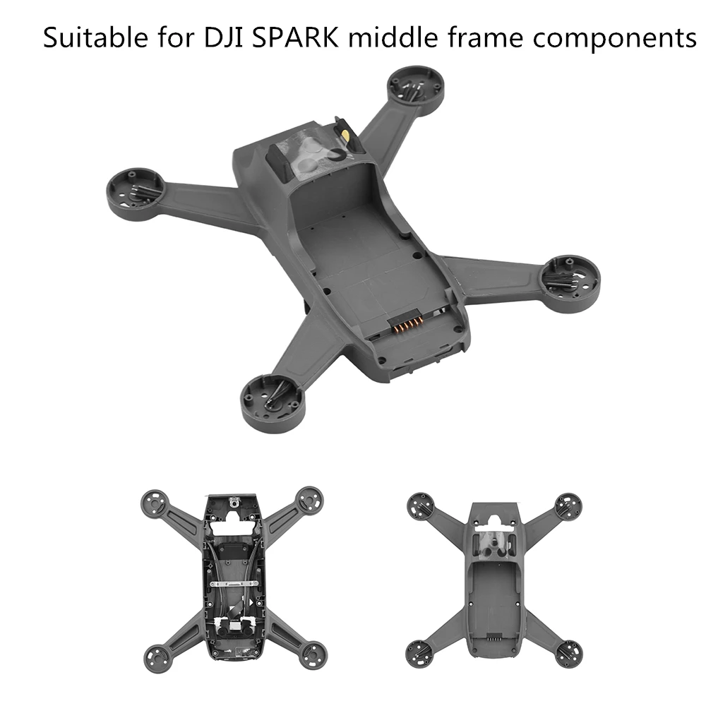 Новый корпус Корпуса средней рамки чехол запасные части для DJI Spark Drone RC|Наборы